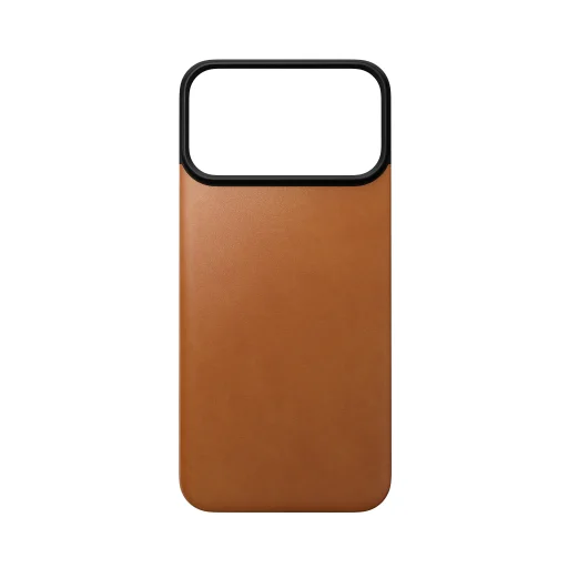 iPhone 18 Pro Max / 17 Pro Max sedlovohnedý Nomad magnetický kožený zadný kryt, kompatibilný s MagSafe - 5