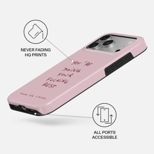 iPhone 18 Pro Max Burga Tough MagSafe ütésálló tok, Your Best - 3