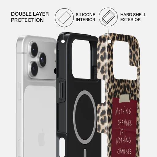 iPhone 18 Pro Max Burga Tough MagSafe telefontok, Nothing Changes - 2
