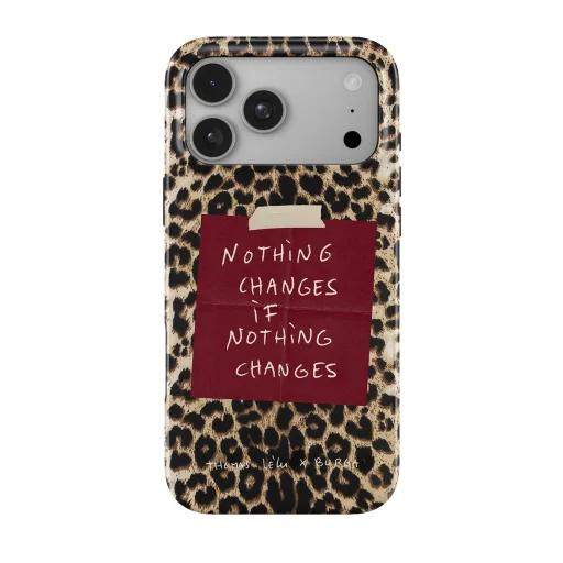 iPhone 18 Pro Burga Tough MagSafe prémiové nárazuodolné puzdro so vzorom Nothing Changes - 1
