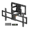 Perlesmith Perlgear PGLF8B-N1 dönthető és forgatható TV-fali tartó, 42-90", 68 kg-ig, fekete thumbnail