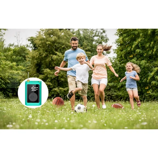 Etenwolf P300 elektromos labdapumpa, 2600 mAh, kék - 5