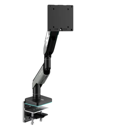 Diablo RGB X-Arm LED RGB stolné rameno na monitor 17" – 49", sivo-čierne - 3