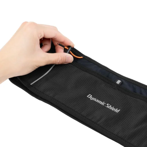 Spigen A712 Dynamic Shield športový bežecký opasok, veľkosť M - čierny - 5