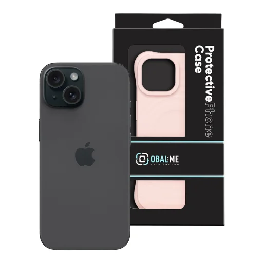 Apple iPhone 15 rózsaszín OBAL:ME MagNetix Orbit hátlap - 8