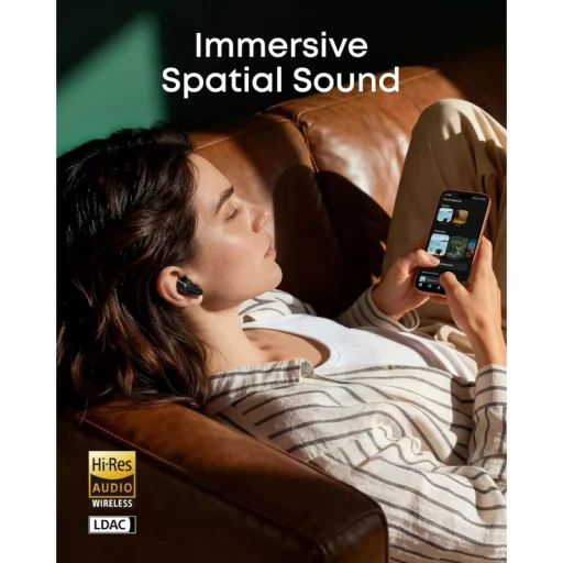 Anker Soundcore Liberty Buds fekete D1200G11 Bluetooth fülhallgató - 6