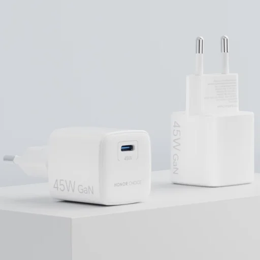 Honor Choice 5504ALHP biela 45 W sieťová nabíjačka, 1 x USB-C, 4,05 A (5504ALHP) - 5