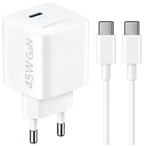 Honor Choice 5504ALHP biela 45 W sieťová nabíjačka, 1 x USB-C, 4,05 A (5504ALHP) - 2