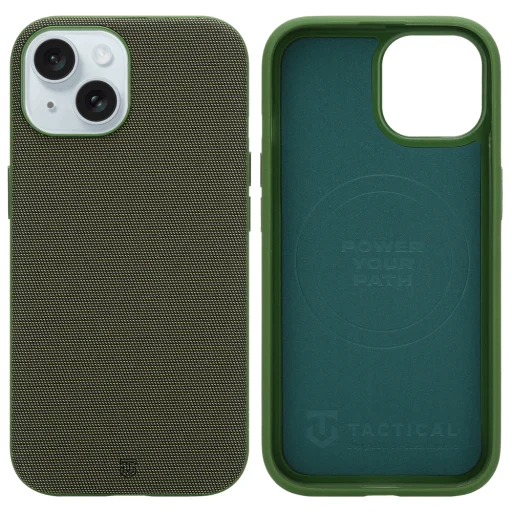 Apple iPhone 15 erdőzöld Tactical MagForce WEARe tok - 5