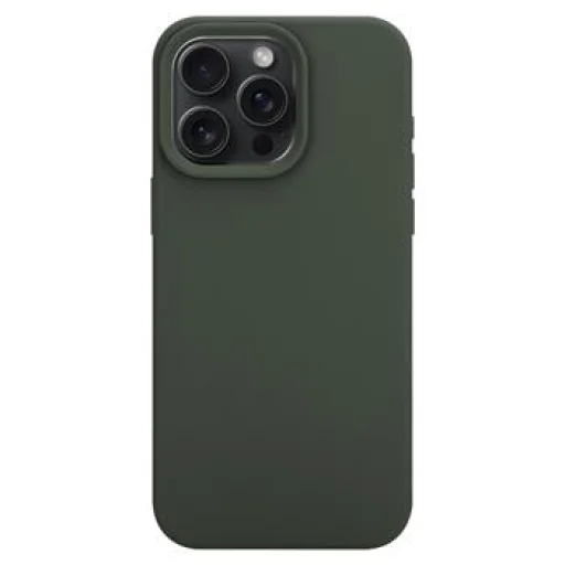 Apple iPhone 15 Pro Max sötétszürke Tactical MagForce Velvet Smoothie szilikon tok MagSafe funkcióval - 1