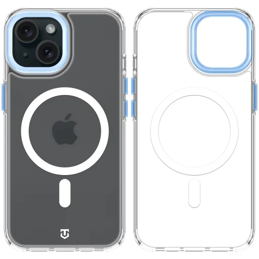 Apple iPhone 15 kék Tactical MagForce 2.0 MagSafe védőtok - 5