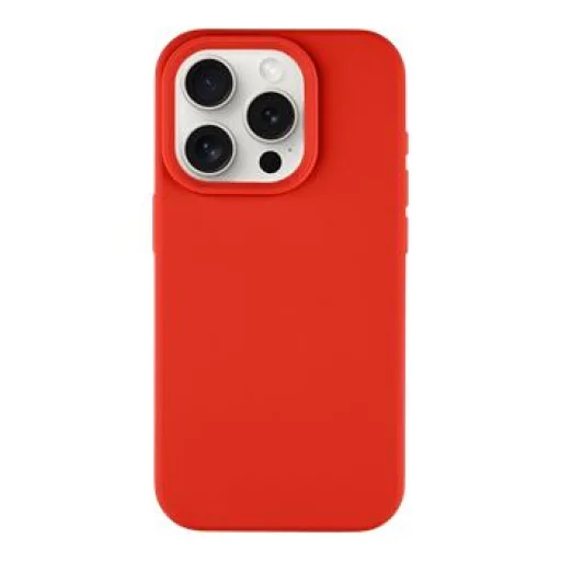 Apple iPhone 15 Pro piros Tactical MagForce Velvet Smoothie szilikon tok - 1