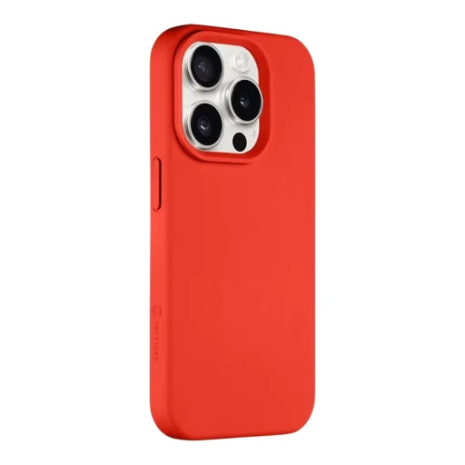 Apple iPhone 15 Pro piros Tactical MagForce Velvet Smoothie szilikon tok - 2