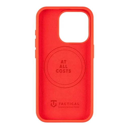 Apple iPhone 15 Pro piros Tactical MagForce Velvet Smoothie szilikon tok - 3