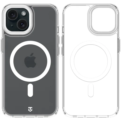 Apple iPhone 15 Ezüst Tactical MagForce 2.0 MagSafe hátlap tok - 5