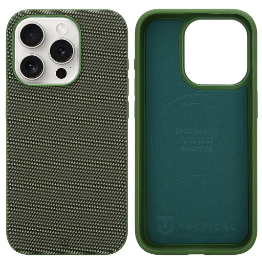 Apple iPhone 15 Pro erdőzöld Tactical MagForce WEARe védőtok - 5