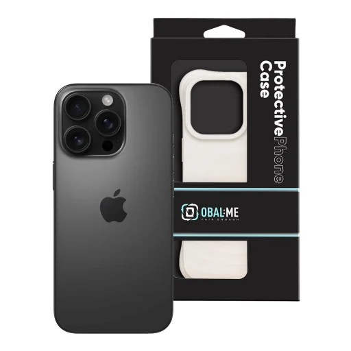 Apple iPhone 16 Pro bézs OBAL:ME MagNetix Orbit hátlap tok - 8