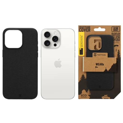 Apple iPhone 15 Pro Max fekete Tactical MagForce WEARe tok - 6