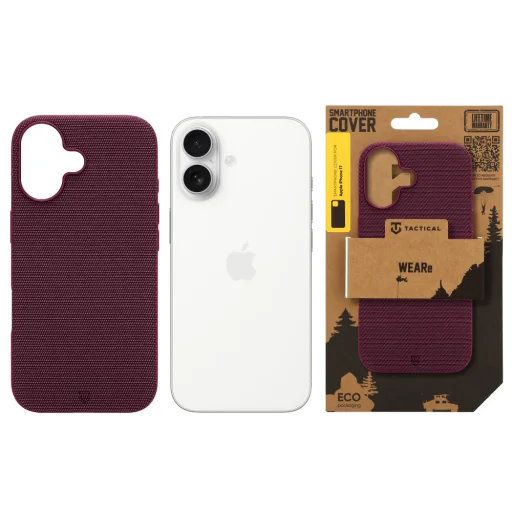 Apple iPhone 17 bordó Tactical MagForce WEARe tok - 6