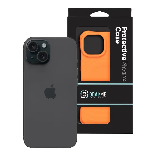 Apple iPhone 15 narancssárga OBAL:ME MagNetix Orbit tok - 8