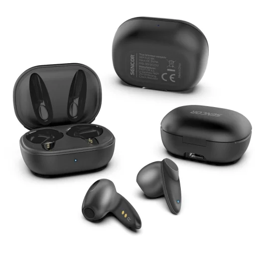 SENCOR SEP 530BT BK TWS vezeték nélküli Bluetooth fülhallgató mikrofonnal, fekete - 7