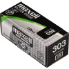 MAXELL 303/SR44SW/V303 strieborno-oxidová gombíková batéria 1 ks thumbnail