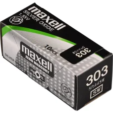 MAXELL 303/SR44SW/V303 ezüst-oxid gombelem 1 db