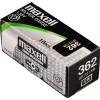 Maxell 362/SR721SW/V362 strieborno-oxidová gombíková batéria 1 ks thumbnail