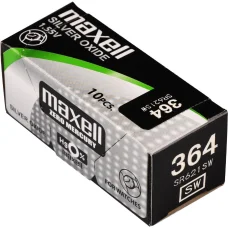 Maxell 364/SR621SW/V364 strieborno-oxidová gombíková batéria 1 ks