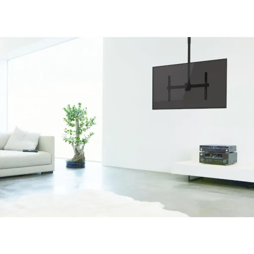 STELL SHO 3900 SINGLE mennyezeti TV-tartó konzol 40–70", fekete - 7