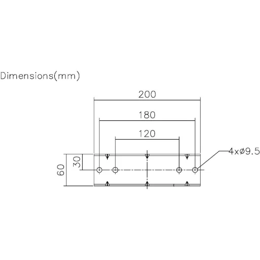 STELL SHO 3900 SINGLE mennyezeti TV-tartó konzol 40–70", fekete - 10