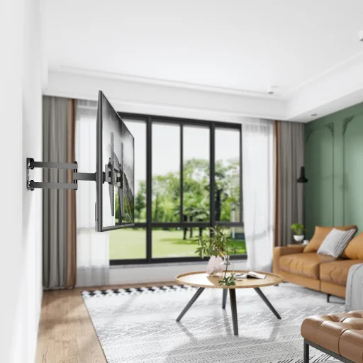 STELL SHO 4600 kihúzható TV fali konzol 32–55", fekete, 35 kg - 13