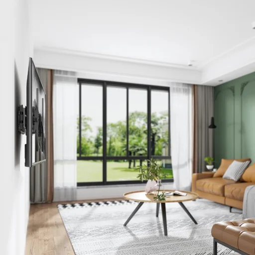 STELL SHO 4610 kihúzható TV konzol 32–55", fekete - 11