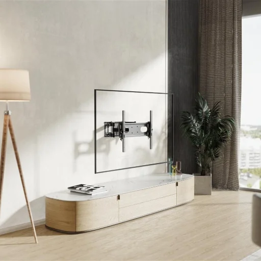 STELL SHO 4610 kihúzható TV konzol 32–55", fekete - 8