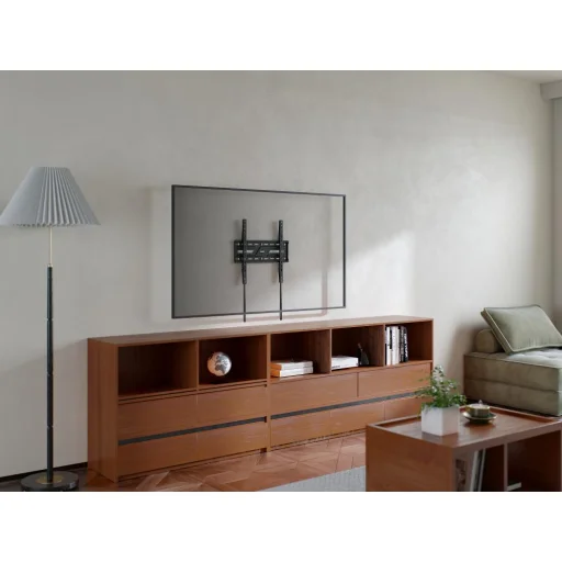 STELL SHO 5201 fix fali TV-tartó konzol 32–75", fekete - 8