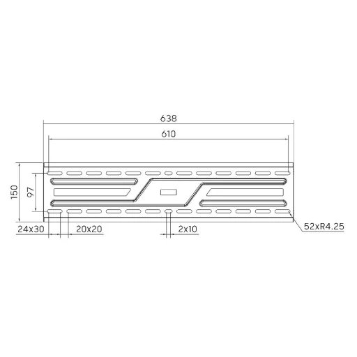 STELL SHO 5211 SLIM fix TV fali tartó konzol 37–86", fekete, 75 kg - 11