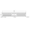 STELL SHO 5221 SLIM fix TV-fali konzol 50–100", fekete, 75 kg thumbnail