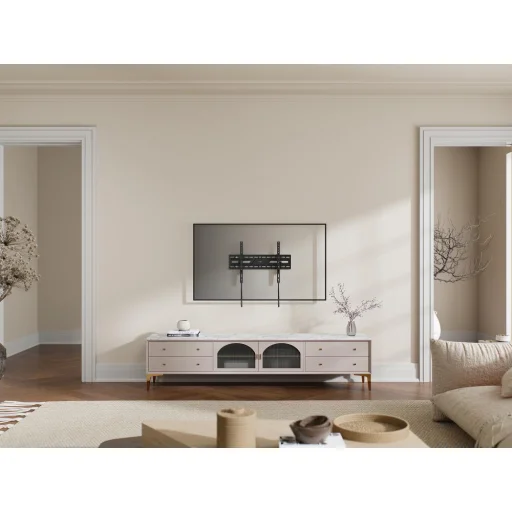 STELL SHO 5411 dönthető slim TV fali tartó 37–86", fekete, 75 kg - 11