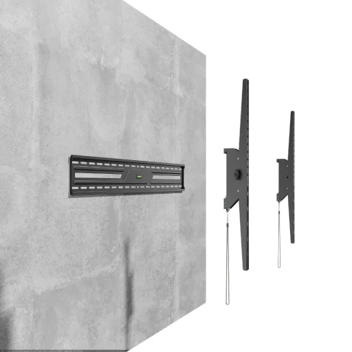 STELL SHO 5421 dönthető Slim TV fali tartó 50–100", fekete, 75 kg - 10