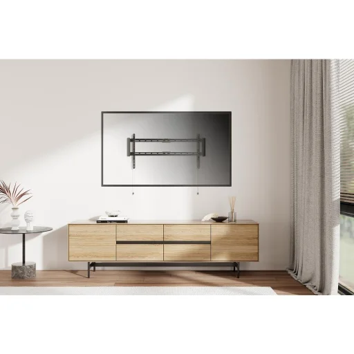 STELL SHO 7210 fix slim TV fali konzol 43–90" fekete, 75 kg - 5