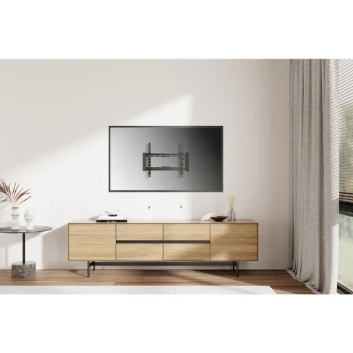 STELL SHO 7400 dönthető slim TV fali tartó 32–70", fekete, 75 kg - 6