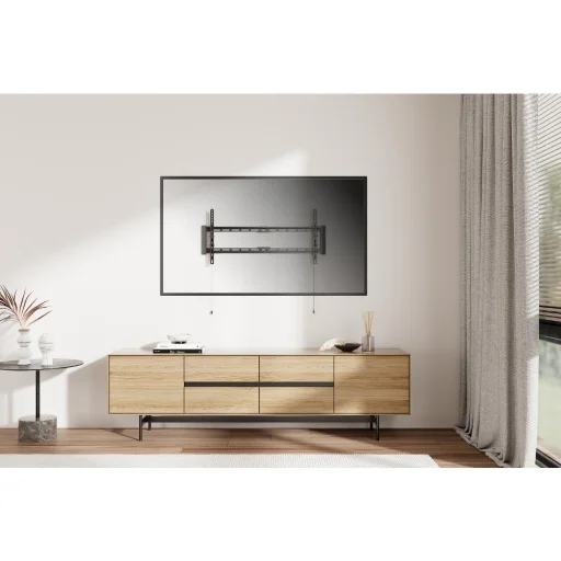 STELL SHO 7410 SLIM dönthető univerzális TV fali tartó 43–90", fekete - 6