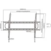 STELL SHO 7420 dönthető fali TV tartó 60–120", fekete, 120 kg thumbnail