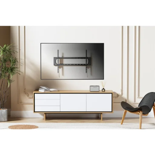 STELL SHO 7420 dönthető fali TV tartó 60–120", fekete, 120 kg - 9