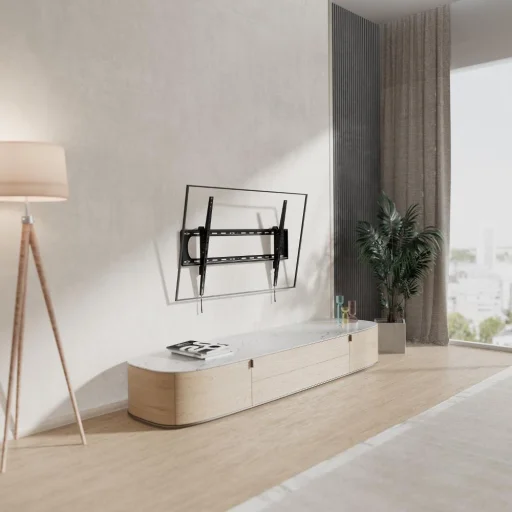 STELL SHO 7420 dönthető fali TV tartó 60–120", fekete, 120 kg - 10