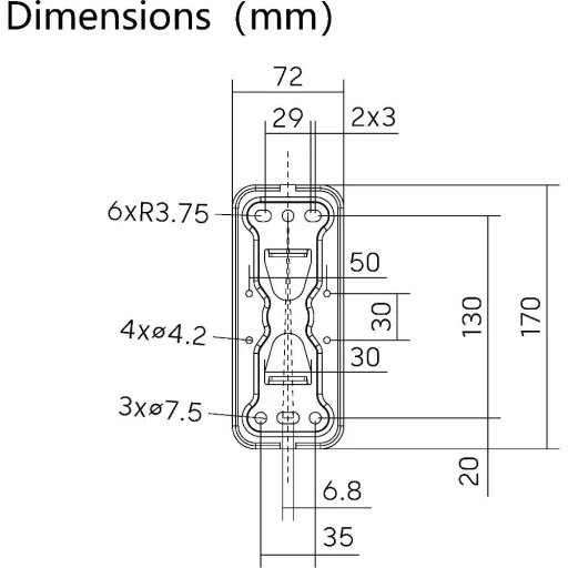 STELL SHO 7500 dönthető TV konzol 23-42", fekete, 35 kg - 11