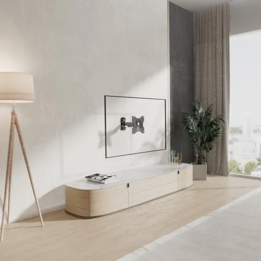 STELL SHO 7510 dönthető és forgatható TV konzol 23–42", fekete - 12