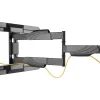 STELL SHO 7610 SLIM kihúzható univerzális TV fali tartó 23–70", fekete, 40 kg thumbnail