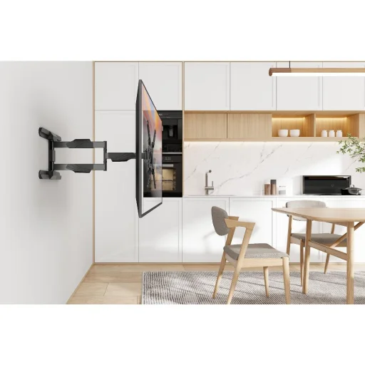 STELL SHO 7610 SLIM kihúzható univerzális TV fali tartó 23–70", fekete, 40 kg - 14