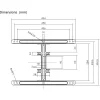 STELL SHO 7620 SLIM kihúzható TV fali tartó 40–70", fekete thumbnail